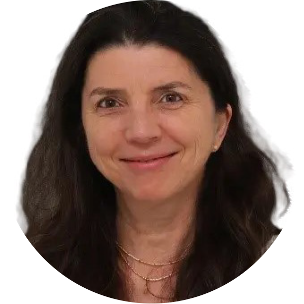 Frau  mit langen braunen Haaren